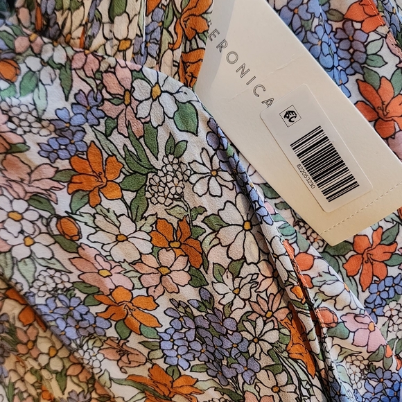 Veronica Beard Multicolor Floral Maxi Dress - Picture 8 of 8